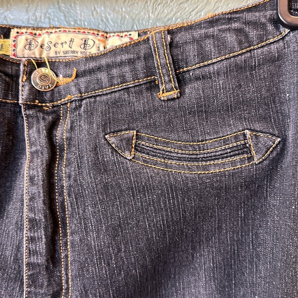 Dark denim Size M Desert Diva jean skirt - Picture 2 of 5